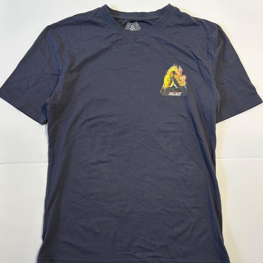 Shoe Palace Men's blue-gray graphic t-shirt
